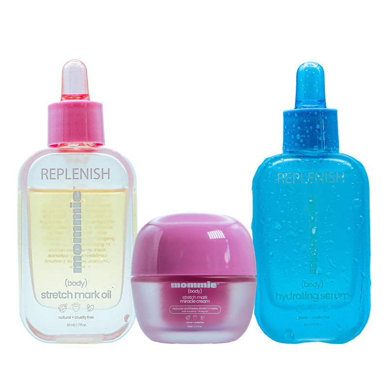 The Ultimate Pregnancy Stretch Mark & Hydrating Trio